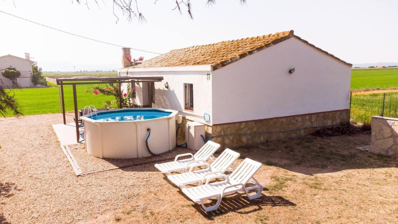 Quet - Casa Rural Con Piscina Privada En El Delta Del Ebro - Deltavacaciones Deltebre Εξωτερικό φωτογραφία
